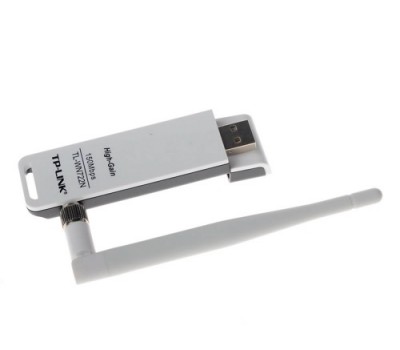 Адаптер Wi-Fi TP-LINK TL-WN722N 150Mbps USB Adapter, с антеной 1013