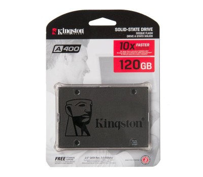 Твердотельный накопитель SSD 2.5  SATA III KINGSTON 120GB SA400S37/120G 143