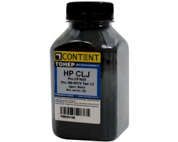 Тонер HP CLJ Pro CP1025/Pro100/M175, Тип 1.2, Bk, 35гр  Content 1448