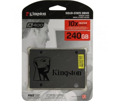 Твердотельный накопитель SSD 2.5  SATA III KINGSTON 240GB SA400S37/240G 146