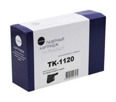Тонер-картридж Kyocera FS-1060/1025MFP/1125MFP, TK-1120, 3K, NetProduct 1467