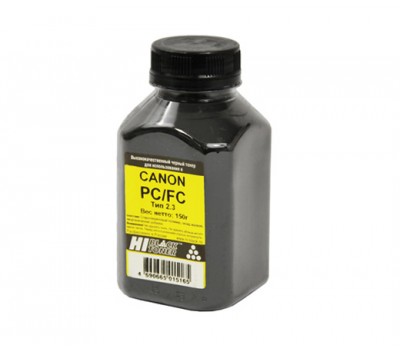 Тонер Canon FC/PC, Bk, 150г, банка HI-BLACK 1504