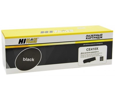 Картридж HP CLJ Pro300 Color M351/M375/Pro400, Black, CE410X 4K HI-BLACK 1743
