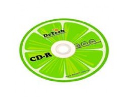 Диск DeTech CD-R 52x, 700Mb