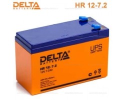 Аккумулятор DELTA HR 12-7.2 (12V 7.2Ah) 2333
