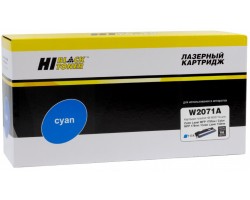 Картридж HP (HB-W2071A) для HP Color Laser 150a/ 150nw/ 178nw/ 179fnw, №117A, C, 0,7K HI-BLACK 2396