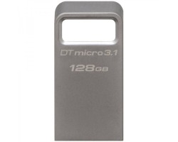 Флеш Диск USB 3.1 KINGSTON 128Gb DataTraveler Micro 3.1 DTMC3/128GB серебристый 2712