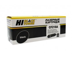 Тонер-картридж HP M104/MFP/M132, 1,4K, c чипом (HB-CF218A) HI-BLACK 2806