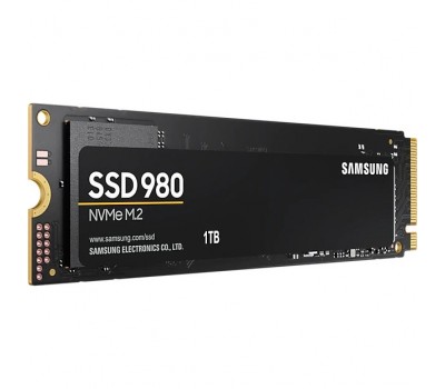 Твердотельный накопитель SSD M.2 SAMSUNG 1TB 980 / MZ-V8V1T0BW / V-NAND 3-bit MLC, M.2 (2280) PCIe 3.0 x4, NVMe 1.4, R3500/W3000 3015