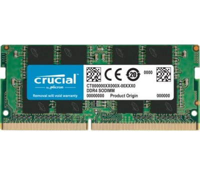 Модуль памяти для ноутбука SO-DIMM DDR4 CRUCIAL 8Gb CT8G4SFRA32A 3200Mhz 3321