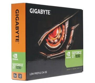 Видеокарта PCI-E 2Gb GIGABYTE GT1030 GV-N1030D4-2GL 64b GDDR4 OEM 3341