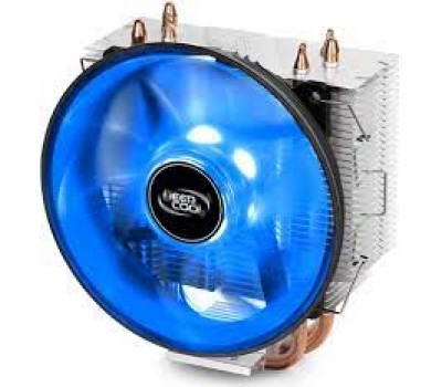 Кулер для процессора Deepcool GAMMAXX 300B Socket all AMD/Intel TDP 130Вт, PWM, Blue Led Fan 120mm, 3 тепл. трубки прямого контакта 3436