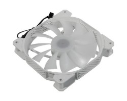 Вентилятор для корпуса 1STPLAYER F1 White F1-WH 120mm, LED 5-color, 1000rpm, 3pin bulk 3472