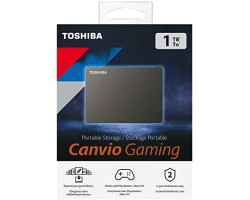 Внешний жесткий диск HDD 2.5   USB 3.0 TOSHIBA 1Tb Canvio Gaming 2.5 HDTX110EK3AA черный 3635