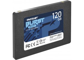 Твердотельный накопитель SSD 2.5  SATA III PATRIOT 120GB PBE120GS25SSDR Burst Elite 3649