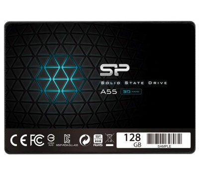 Твердотельный накопитель SSD 2.5  SATA III Silicon Power 128GB SP128GBSS3A55S25 Ace A55 3680