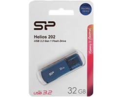 Флеш Диск USB 3.0 Silicon Power 32Gb Helios 202 SP032GBUF3202V1B синий 3689