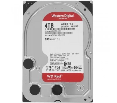 Жесткий диск HDD 3.5  SATA-III WD 4Tb Red WD40EFAX 64MB IntelliPower 3763