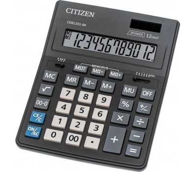 Калькулятор Citizen CDB1201BK черный 12-разр. 3908