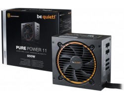 Блок питания 600 Вт be quiet! Pure Power 11 BN294 ATX 2.4, APFC, 80 PLUS Gold, 120mm fan, non-modular 3939