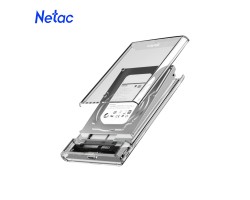 Внешний модуль NETAC 2.5 NT07WH11-30CC USB3.0 слайд прозрачный корпус 3983