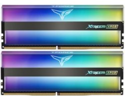Модуль памяти для компьютера DDR4 TEAMGROUP 16GB T-Force Xtreem ARGB 3200MHz CL16 (16-18-18-38) 1.35V / TF10D416G3200HC16CDC01 / Black kit 2*8 4022