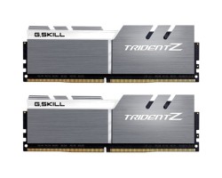 Модуль памяти для компьютера DDR4 G.SKILL 32Gb TRIDENT Z 3200MHz CL16 (16-18-18-38) 1.35V / F4-3200C16D-32GTZSW / SILVER-WHITE kit 16*2 4029