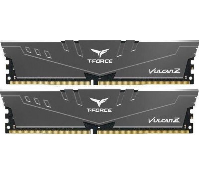 Модуль памяти для компьютера DDR4 TEAMGROUP 64GB T-Force Vulcan Z 3200MHz CL16 (16-18-18-38) 1.35V / TLZGD464G3200HC16CDC01 / Gray kit 2*32 4054
