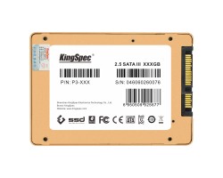 Твердотельный накопитель SSD 2.5  SATA III Kingspec 256Gb P3-256 2.5 4110
