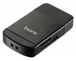 Картридер USB 2.0 BURO BU-CR-3103 черный 4175
