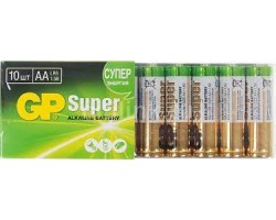 Батарейка GP Super Alkaline 15A LR6 AA (10шт) GP 15A-B10 4183