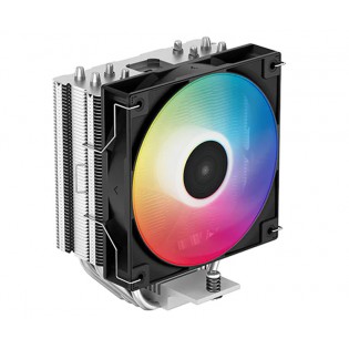 Кулер для процессора Deepcool AG400 LGA1700/1200/115X/AM5/AM4 TDP 220W, PWM, Fan 120mm, 4 тепл. трубки, черный 4231