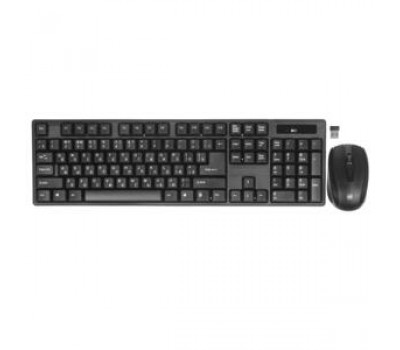 Беспроводный набор клавиатура+мышь Defender C-915 полноразмерный, черный (45915) 4252