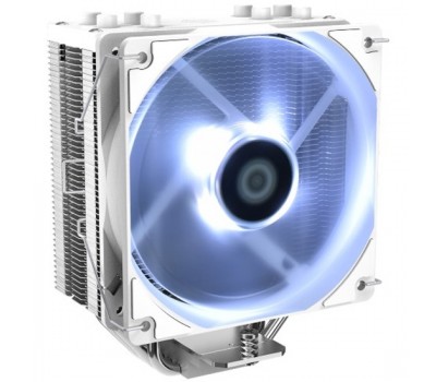 Кулер для процессора ID-COOLING SE-224-XT WHITE LGA20XX/1700/1200/115X/AM4 TDP 180W, PWM, 4 тепл.трубки прямого контакта, White LED FAN 120mm, белый 4262