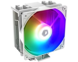 Кулер для процессора ID-COOLING SE-214-XT ARGB WHITE LGA1700/1200/115X/AM4 TDP 180W, PWM, 4 тепл.трубки прямого контакта, FAN 120mm, Addressable RGB LED, белый 4276