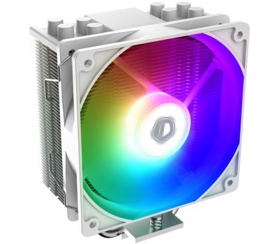 Кулер для процессора ID-COOLING SE-214-XT ARGB WHITE LGA1700/1200/115X/AM4 TDP 180W, PWM, 4 тепл.трубки прямого контакта, FAN 120mm, Addressable RGB LED, белый 4276