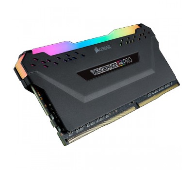Модуль памяти для компьютера DDR4 Corsair 8Gb Vengeance RGB Pro 3200MHz CL16 (16-18-18-36) 1.35V / CM4X8GD3200C16W4  / Black 4281