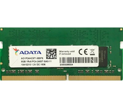 Модуль памяти для ноутбука DDR4 A-DATA 8Gb 3200Mhz AD4S32008G22-BGN 260-pin 1.2В single rank oem 4436