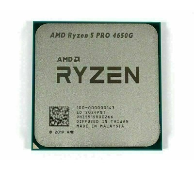 Процессор Ryzen 5 Socket AM4 AMD PRO 4650G Renoir, 6C/12T, 3.7/4.2GHz, 8MB, 65W, Radeon Vega 7 OEM 4502