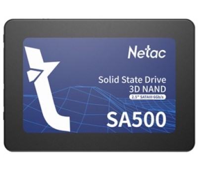 Твердотельный накопитель SSD 2.5  SATA III NETAC 256Gb NT01SA500-256-S3X SA500 4516