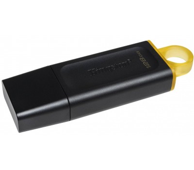 Флеш Диск USB 3.1 KINGSTON 128Gb DataTraveler Exodia DTX/128GB, Черный/желтый 4652