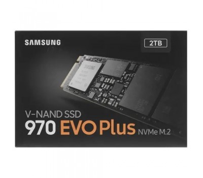 Твердотельный накопитель SSD M.2 SAMSUNG S 2Tb MZ-V7S2T0BW 970 EVO Plus PCI-Ex4 2280 4698