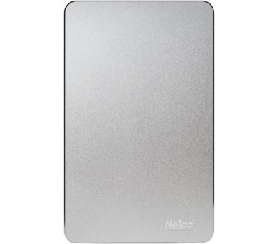 Внешний жесткий диск HDD 2.5   USB 3.0 NETAC 2Tb NT05K330N-002T-30SL K330, micro USB 3.0, алюминиевый корпус, серебристый 4704