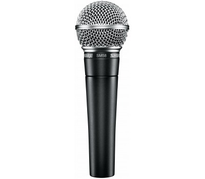 Микрофон SHURE SM58-LCE динамический кардиоидный вокальный 4814