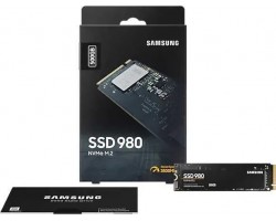 Твердотельный накопитель SSD M.2 SAMSUNG 500Gb 980, MZ-V8V500BW M.2(22x80mm), NVMe 1.4, PCIe 3.0 x4, 3-bit MLC, R/W 3100/2600MB/s, IOPs 400 000/470 000, TBW 300, DWPD 0.33 4846
