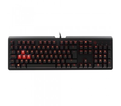 Клавиатура USB HP OMEN Encoder механическая черный/красный USB Multimedia for gamer LED 6YW76AA 4943