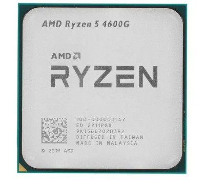 Процессор Ryzen 5 Socket AM4 AMD 4600G 6C/12T 4.4GHz, 19MB,65W 5091