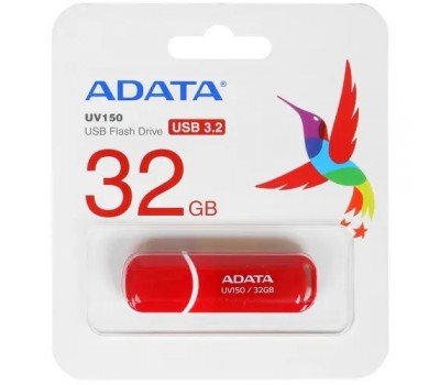 Флеш Диск USB 3.0 A-DATA 32Gb UV150 AUV150-32G-RRD Red 5140
