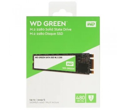 Твердотельный накопитель SSD M.2 WD 480Gb WDS480G3G0B 2280 5200