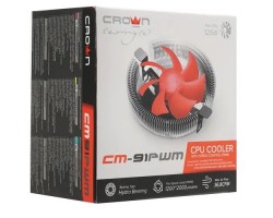 Кулер для процессора CROWN CM-91PWM Intel/AMD, TDP 125Вт 5204
